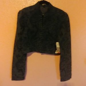Cropped Blue Jacket (Only Two Left)
